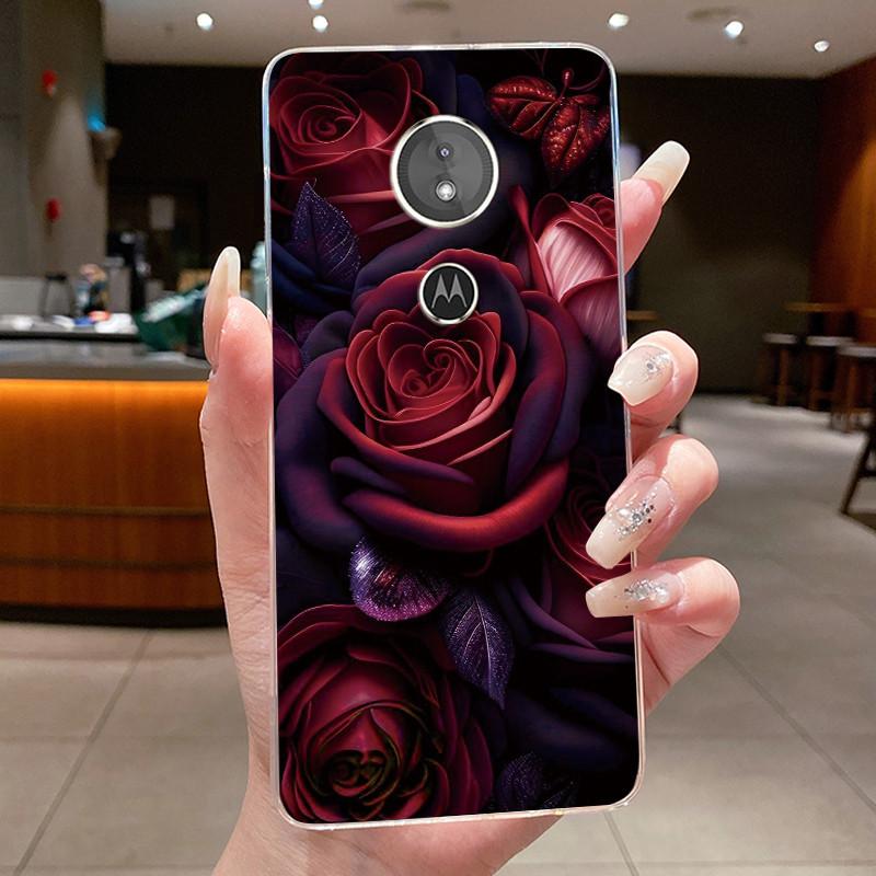 

Case For Motorola Moto G6 Play/E5 Soft Silicone TPU Clear Shell Viral Lovely Cartoon puppy Cat Painted Casing Anti-scratch Cover Moto E5