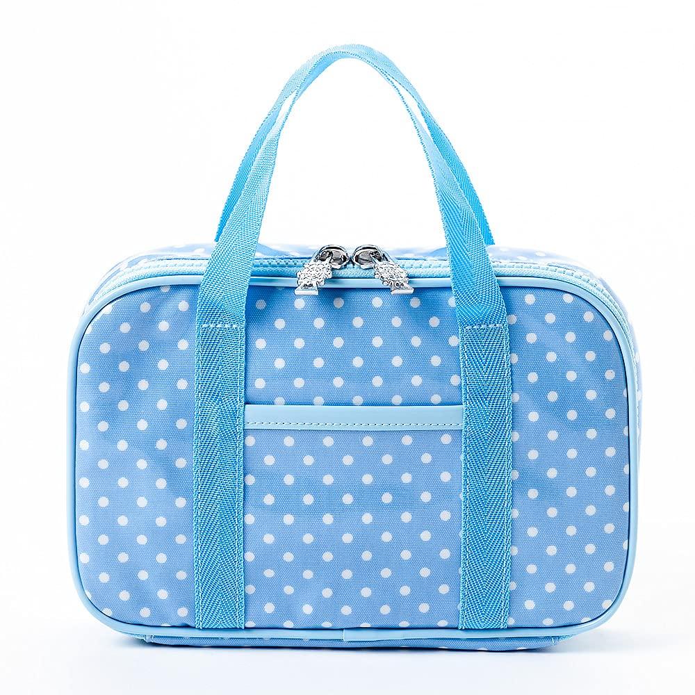 COLORFUL CANDY STYLE Polka Dot Sewing Set Blue with White for Elementary School Sewing Home School 1 Thread Ripper for Cutting and Untying (Light
