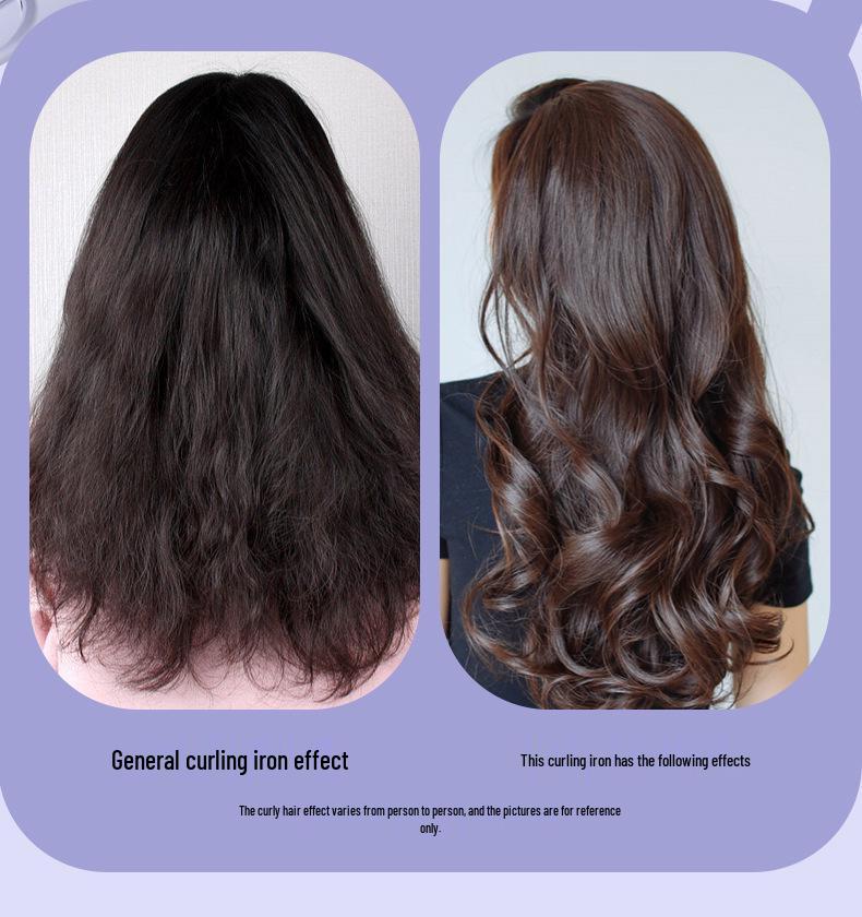 32mm Automatic Curling Iron with Negative Ions – Gentle Hair Care for Large Waves & Water Ripples.