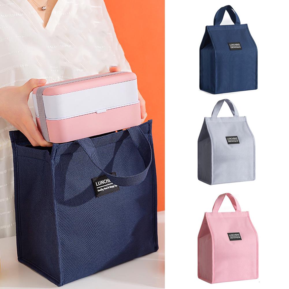 Portable Insulation Bag Lunch Box Fresh Cooler Pouch Aluminum Foil For Rice Bag Picnic Storage Bag Waterproof Storage Bag