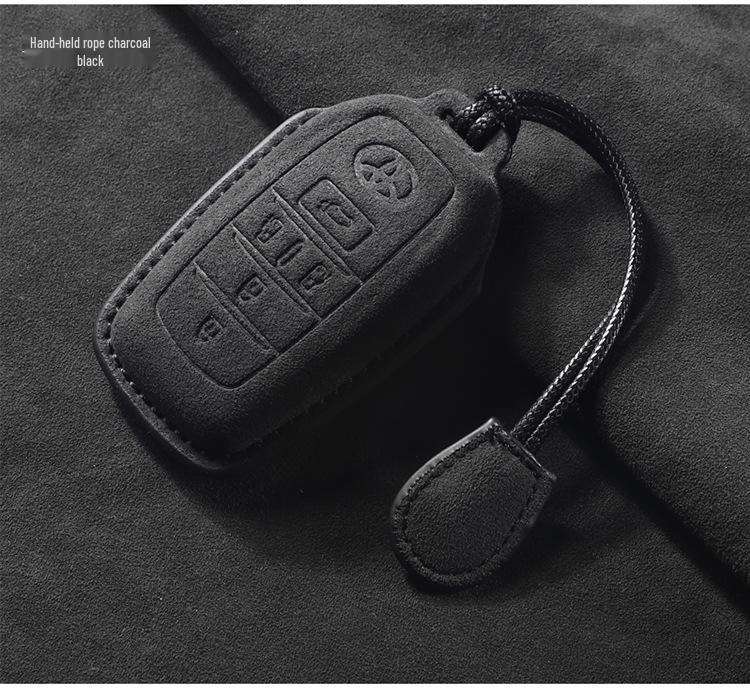 High-End Suede Key Bag for Toyota Sienna, Alphard, Vellfire, Grand Highlander