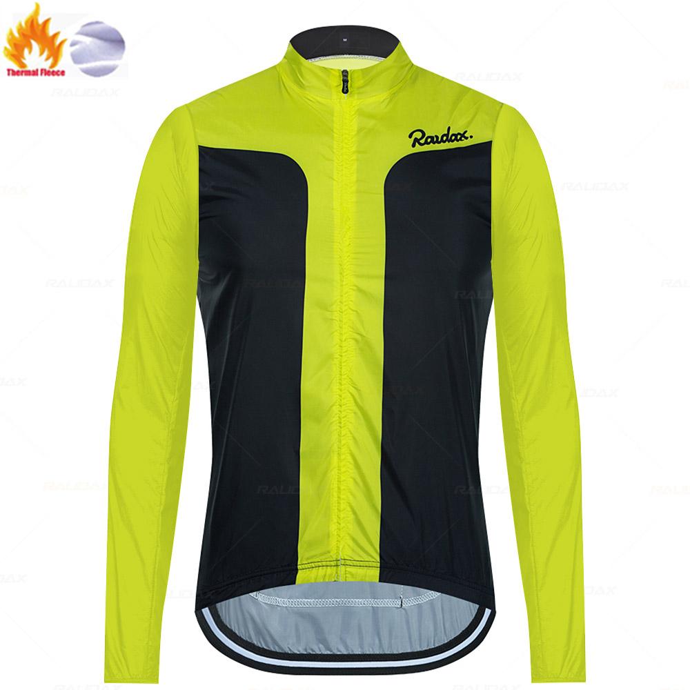 Raudax Warm Cycling Jackets 2026 Winter Thermal Fleece Cycling Clothing Men Long Sleeve Jersey Suit Outdoor Riding Bike Clothes
