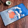 1Pc 16x29cm Colored Tea Towel Teahouse Household Creative Antique Absorbent Suede Tea Mat Printing China-Chic Tea Cloth