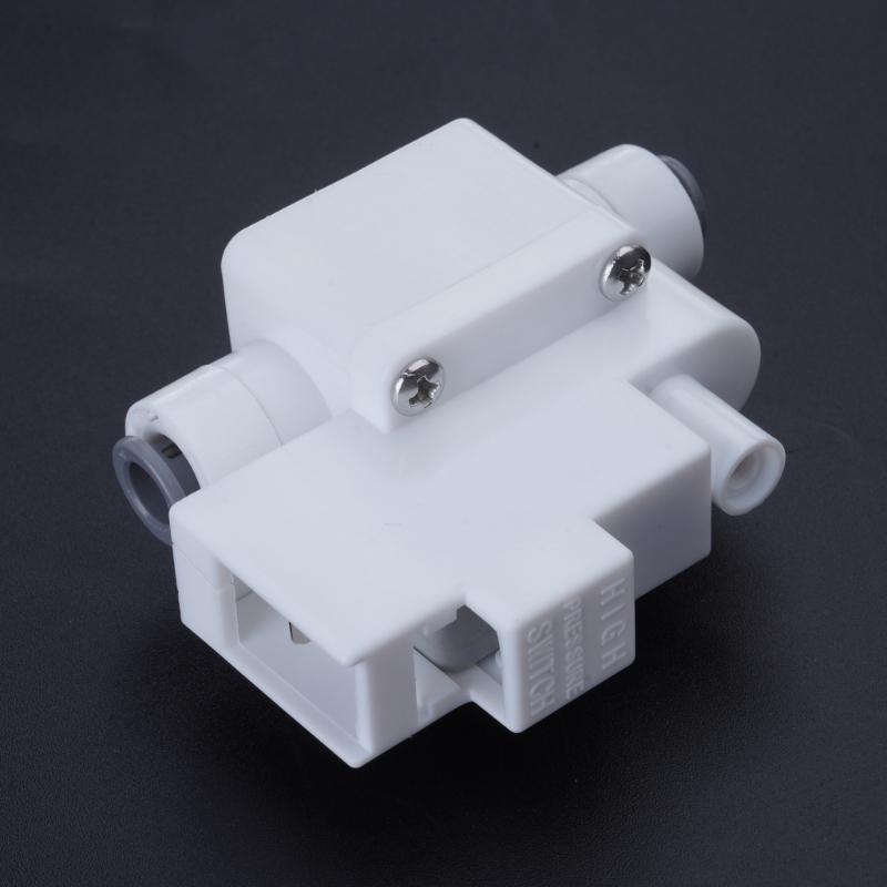 High Pressure Switch 1/4" OD Tube Quick Fitting Reverse Osmosis for Tank For RO Water Aquarium System 1/4 in Hose Connec