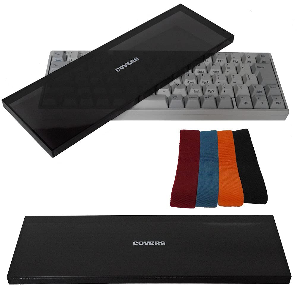 

Covers Keyboard Cover Happy Hacking Keyboard Professional Series Exclusive Rubber Belt Included (Smoke) чорний