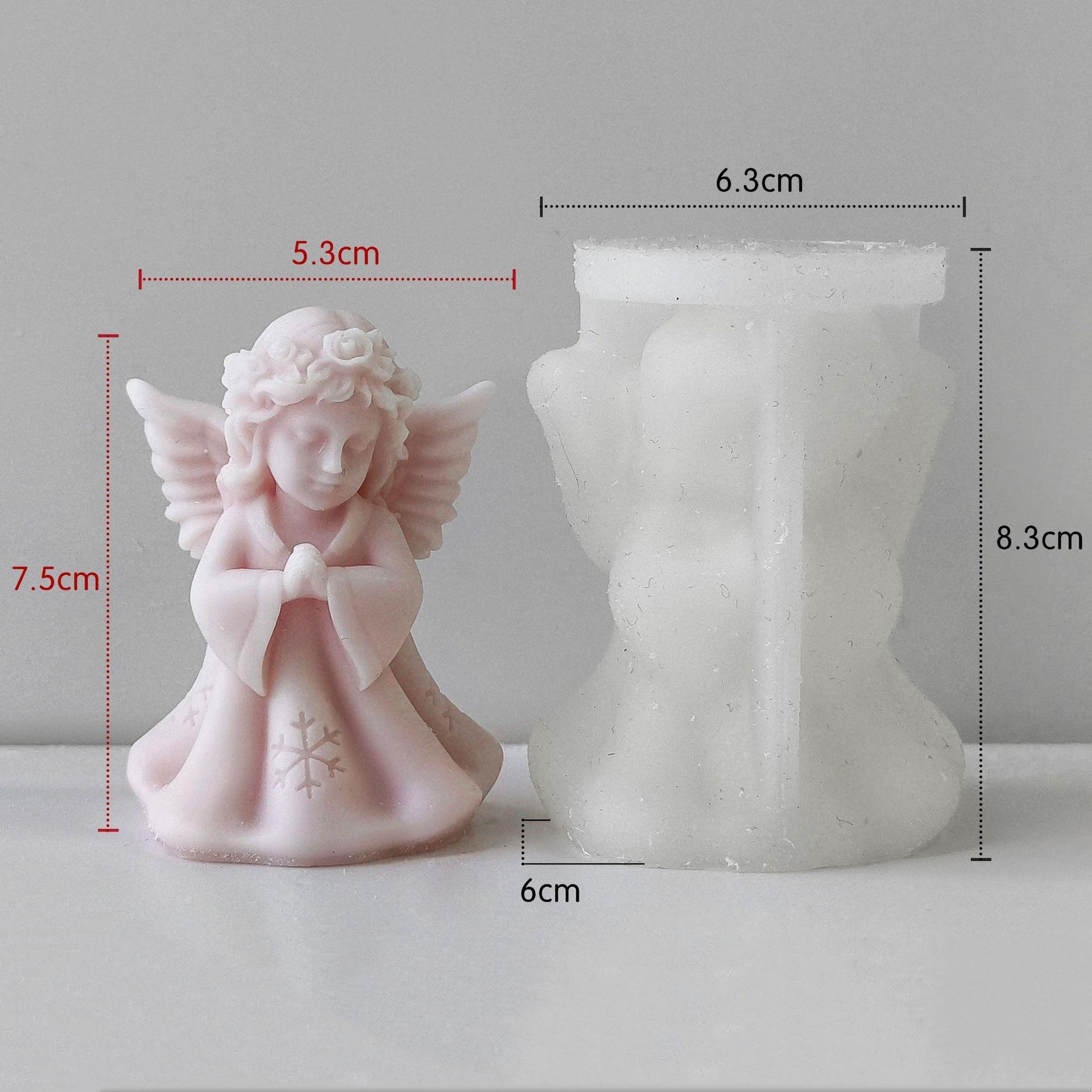 

Plaster Mold Heat-Resistant Silicone Mold Diy Mold Silicone For Christmas Decoration Crafting Home Decor