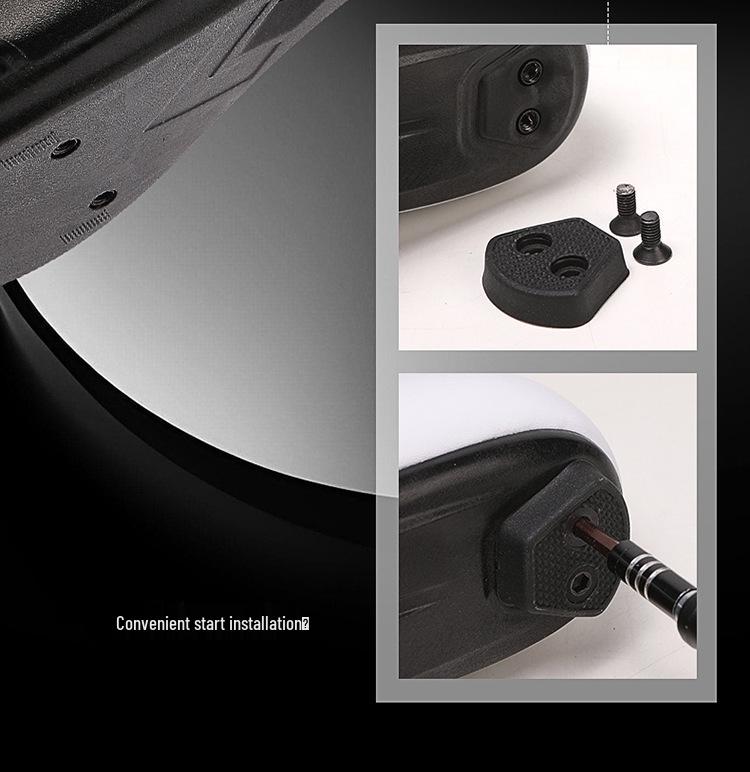 Shanhe 3.0 Carbonfaser Rennradschuhe - Reinweiß, Aluminiumlegierungs-Schnalle