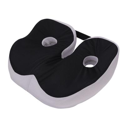 Podsedák Černý Prodyšný Memory Foam Podsedák na Židli pro Kancelář Dlouhé Sezení