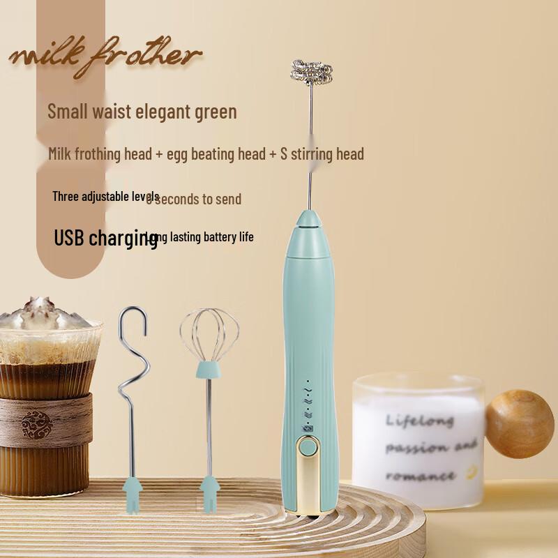 ZISIZ Portable Rechargeable 304 SS Handheld Blender