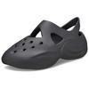 Dingyun Zhang X Simple and Fashionable Hole Shoes for Men and Women Black Sand Grey