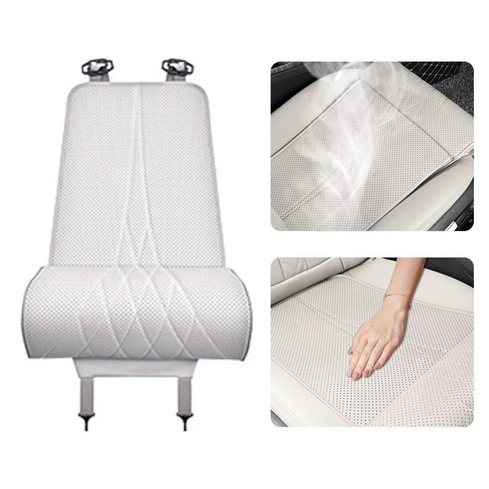 Universal Car Seat Leg Support Extension Leather Seat Padding Mat Cover  Travel