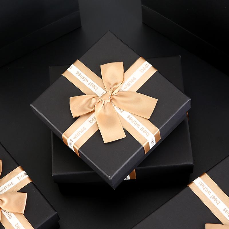 High-End Black Gift Box for Valentine’s Day & Birthday