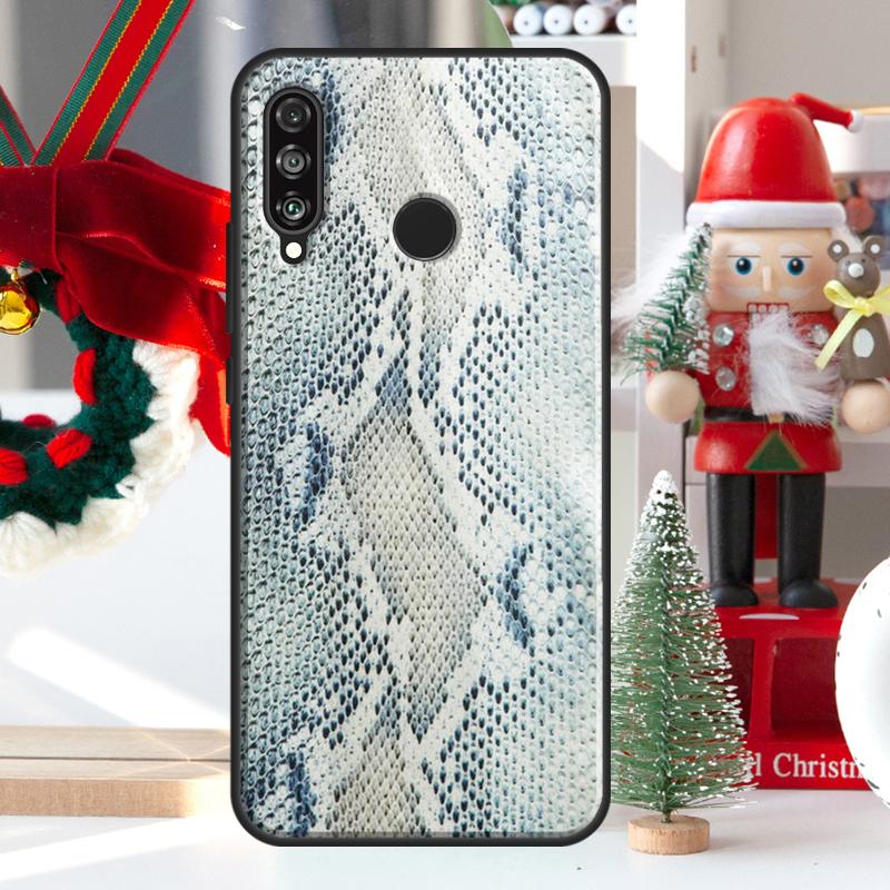 Snake Skin For Huawei Nova 9 10 SE 11 Pro Y60 Y70 Y90 Y61 Y91 Y72 Y73 12i 11i 8i P20 P30 P40 Lite Case