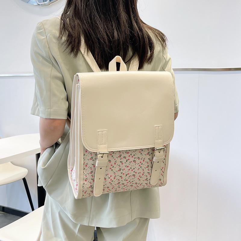 Foreign style backpack women's college style large capacity shopping women's backpack new college student Japanese schoolbag