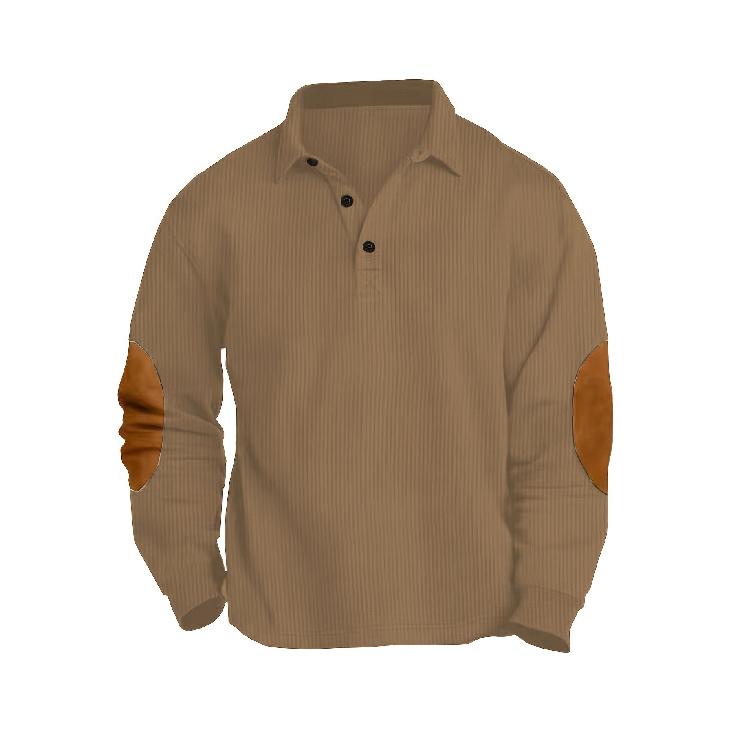 New Versatile Daily Business Spring And Autumn Men'S Men'S Standing Collar Long Sleeved Casual Outdoor Hoodie Jacquard Knitted Sweater