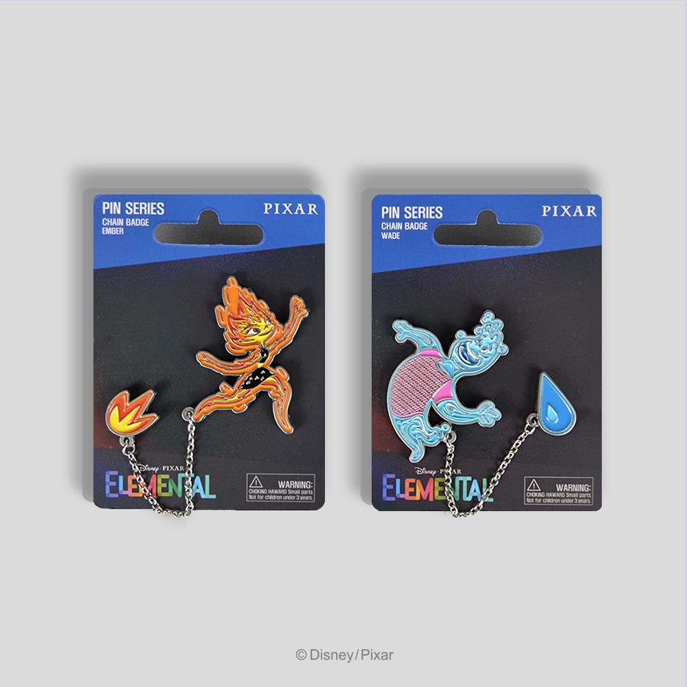 Iknowk Disney Elemental Goods Metal Badge