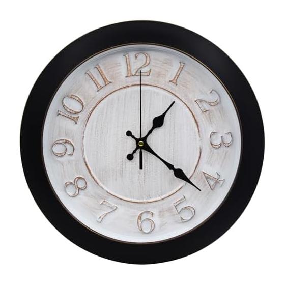 [Oblivi] Wall Clock, Wall Clock, Analog, Radio Controlled Clock, Radio Reception ON/OFF, Continuous Second Hand, Silent, Wall Clock, Wall Clock,