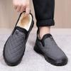 Winter Wool Snow Boots Piled and Thickened Warm Dad Shoes Old Beijing Cloth Shoes Non-slip Men's Cotton Shoes Customization