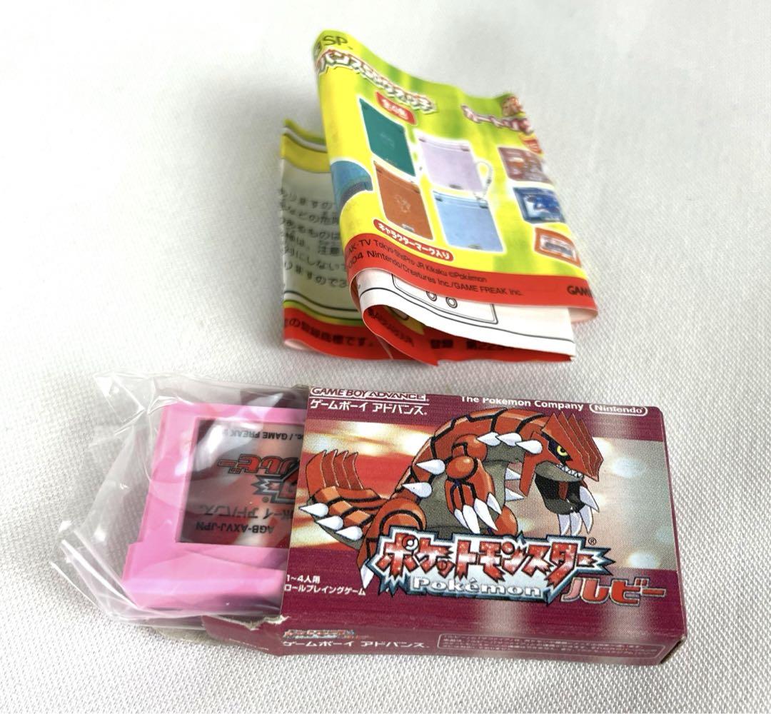 

[Б/У] Pokemon Ruby Мини-пенал Гашапон Advance