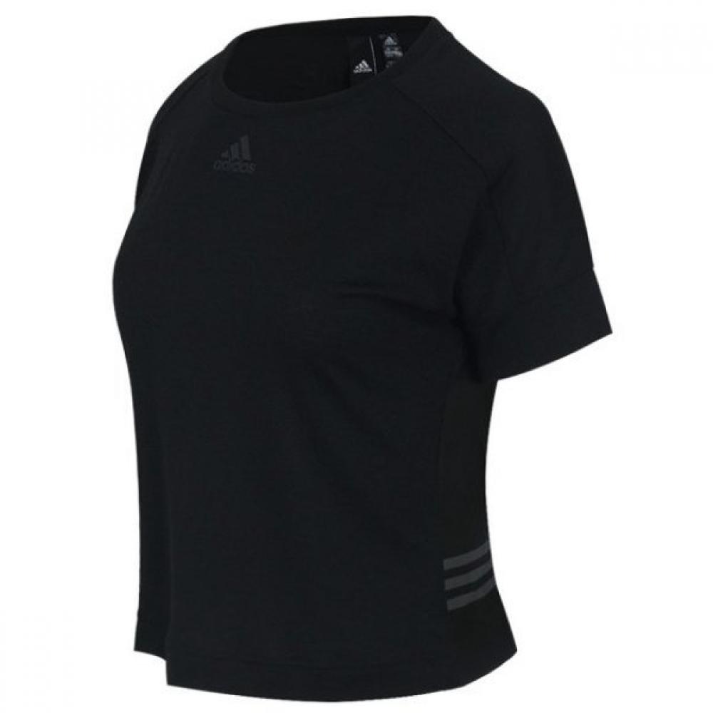 

Adidas Women s ID Slim Cropped Short Sleeve T Shirt CZ2906