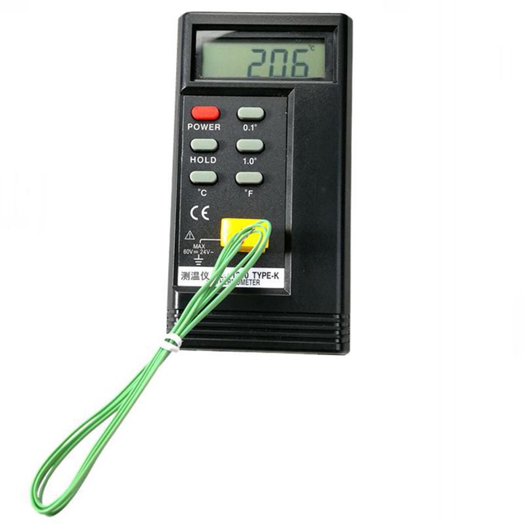 High Precision Digital Thermometer with Fast Response Industrial Electronic Temperature Gauge Plastic for Industrial Use