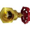 Brass Stop Valve with Internal Threads, DN15-50, Sizes 1/2"-1", Copper Construction