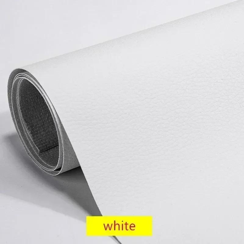 Self Adhesive Leather Repair Patches, 19/39/78/98x53 Inch Large Size Leather Fabric for Furniture, Car Seat, Couch, Sofa, Chair