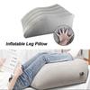 Comfortable Flocking Inflatable Leg Swelling Relief Swelling Hip Foot Knee Cushion Trapezoidal Foot Support Travel
