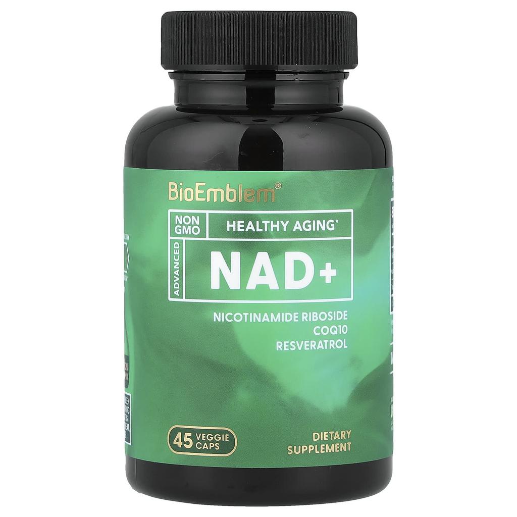 BioEmblem, NAD+, 45 Veggie Capsules
