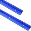 2PCS 800mm Woodworking Slide Track Limit Guide Rail Pusher DIY Modification Universal Slide Workbench Woodworking T-slot Track