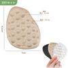 Women's Forefoot Pads, High Heel Soles, Sticker Toe Insoles, Prevents Slip-Up, Protects Soles, Prevents Blisters, Gel Toe Pads, Shock Absorbing, Press