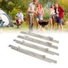 4 Pcs Stable Combustion Stainless Steel Wind Guard Wind Guard Shield  Flat Top Griddle