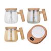 Auto Stirring Mug Powerful for Coffee/Milk/Protein Powder Battery Operated Self Mixing Coffee Mug 400ml Electric Mixing Cup