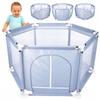 [PACZB][1] Large Children's Playpen Dry Ball Pool Toys Gray X43S