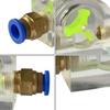 Acrylic Flow Meter for Water Cooling 1pcs Compatible with Various Sizes