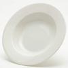 NARUMI Patia Curry/Pasta Plate, 23cm, White, Simple Rim, Soup, Microwave, Dishwasher Safe, Made In Japan, 41623-5962