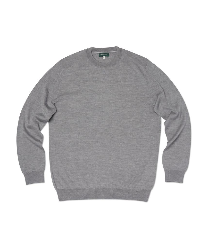 PRODESHIRT Premium Daily Crew Neck Knit (Gray)