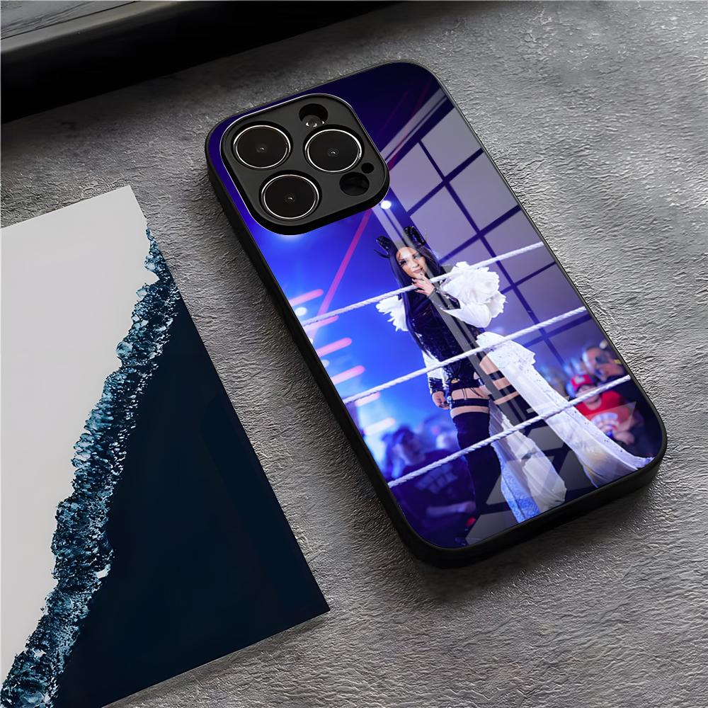 S-Stephanie Vaquer Phone Case For IPhone 17 Pro Max 15 Pro 16 14 Plus 12 13 Mini 11 Pro Shockproof Glass Cover iPhone15 Plus