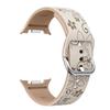 Silikonový řemínek na hodinky Bez mezer Vyřezávaný potisk Řemínek na hodinky Pohodlný náramek na hodinky pro Samsung Galaxy Watch 8/Watch 8 Classic Watch