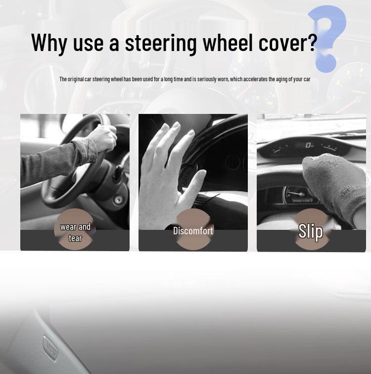 NIO ET5/ET7/ES6/ES8/ES7/EC6/EC7 Ultra-Thin Anti-Slip Steering Wheel Cover