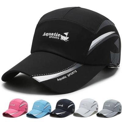 Sports Adjustable Summer Sunscreen Hats Qucik Dry Baseball Caps Golf Fishing Cap Baseball Hats