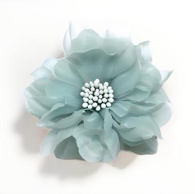 Small Fresh Handmade Fabric Flower Brooch Femininity Silk Yarn Corsage Niche High-End Design Pin With Jewelry