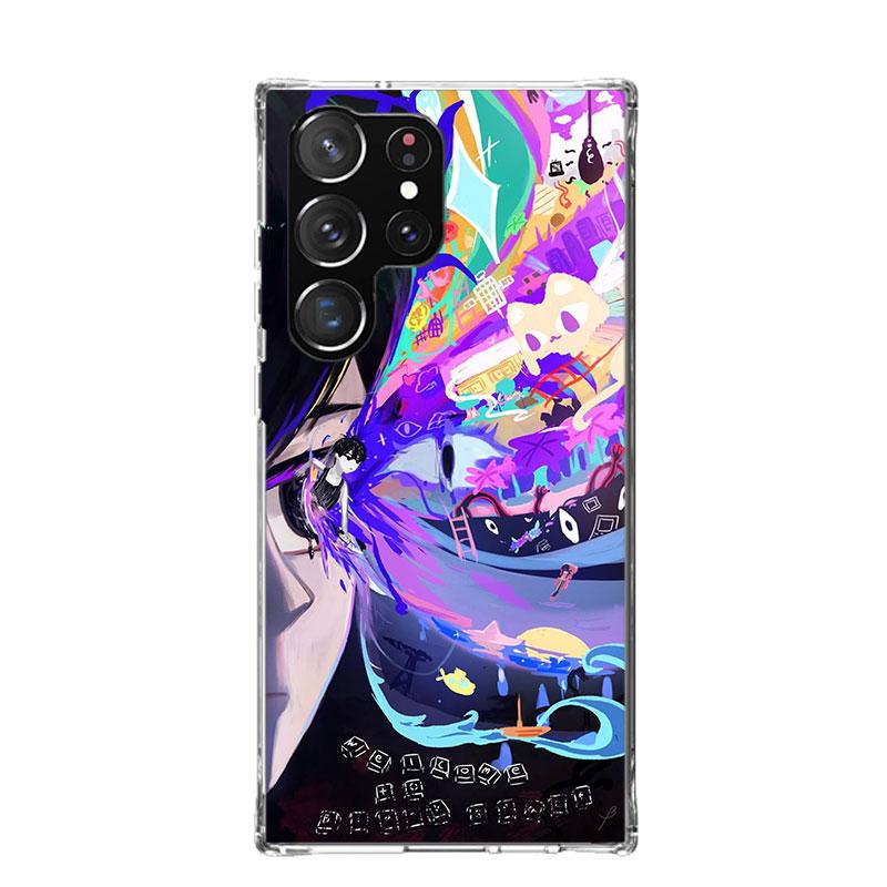 Game O-Omori Cartoon Phone Case For Samsung Galaxy S26 S25 Edge S24 S23 FE S22 Ultra S21 Plus S20 + Fundas Cover Coque Galaxy S2