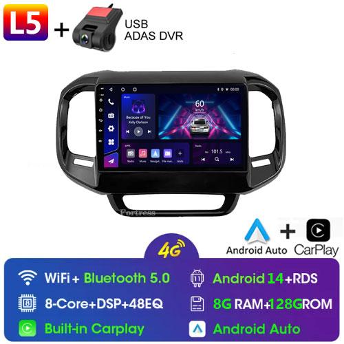 Android14 Auto Car Radio For FIAT Toro 2017 - 2021 Multimedia Navigation GPS 4G WIFI Carplay Player Carplay Stereo 2Din DVD