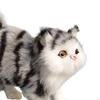 Cute Miniature Simulation Cat Figures Birthday Gift/ Collection Crafts Decoration Small Ornaments