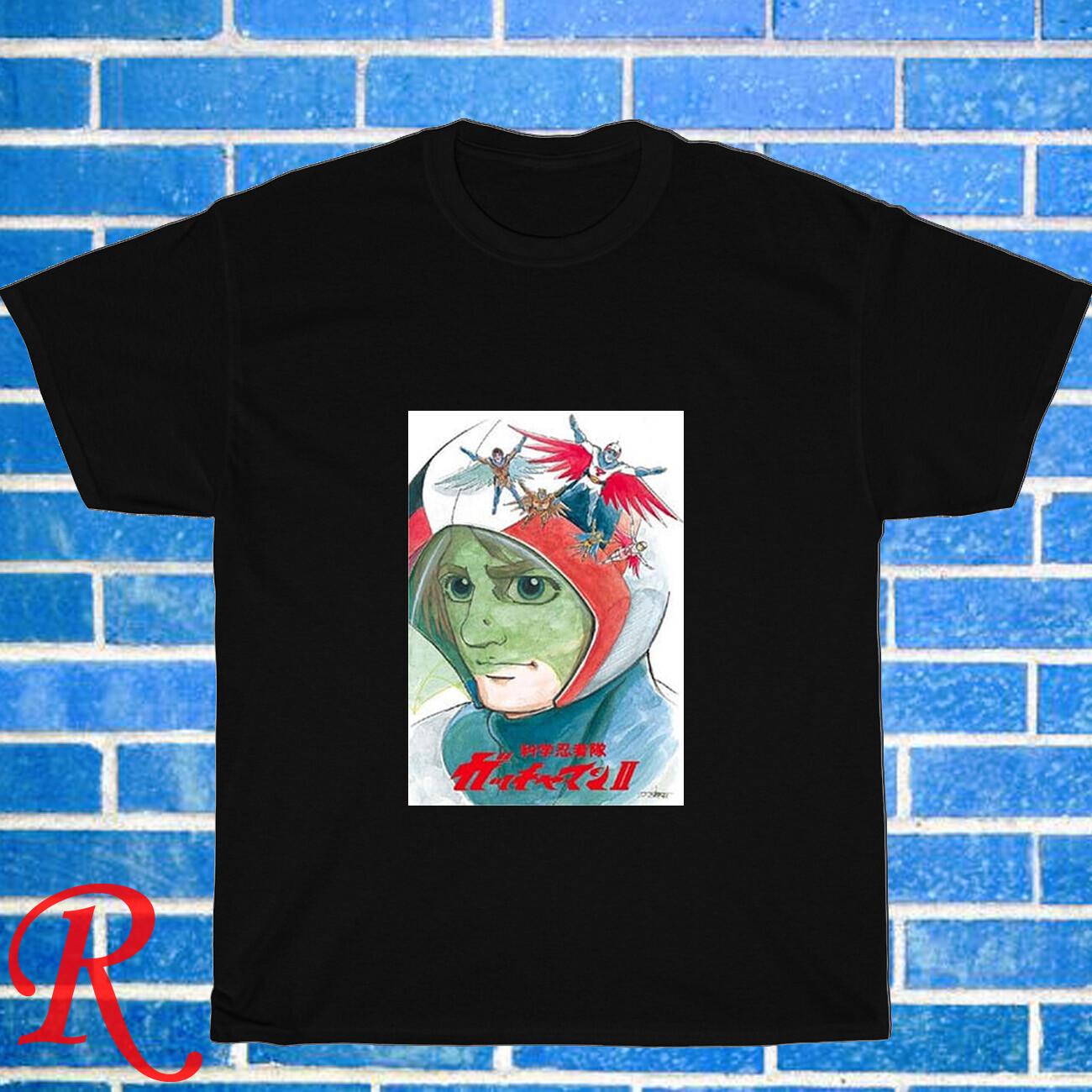 New Gatchaman Cartoon Movie Ches Black/Grey/Navy/White Size S-5XL Unisex T-Shirt S