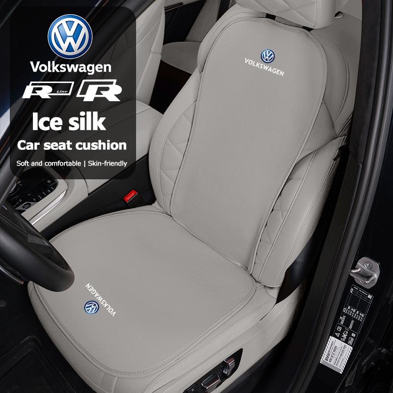 2026 Hot For VW VOLKSWAGEN Volkswagen Car Seat Cover Ice silk Cushion Protector Pads For VW GTI Polo Golf Passat Tiguan Arteon T