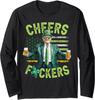 Cheers St Patricks Day Funny Beer Drinking Trump Long Sleeve T-Shirt