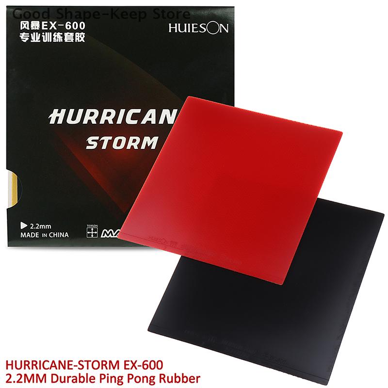 1Pcs Table Tennis Rubber Ping Pong Ball Glue EX-600 2.2MM Durable Ping Pong Rubber Loop & Control for 40+