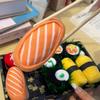 6 párů 2026 Kreativní Novinka Zábavné Jídlo Sushi Ponožky Měkké Pohodlné Prodyšné Středně vysoké Ponožky pro Muže Ženy Vánoční Dárek Ponožky